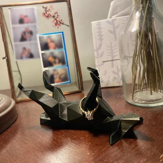 Держатель для колец в виде собаки для мужчин и женщин, органайзер для колец, подставка для дисплея, офис