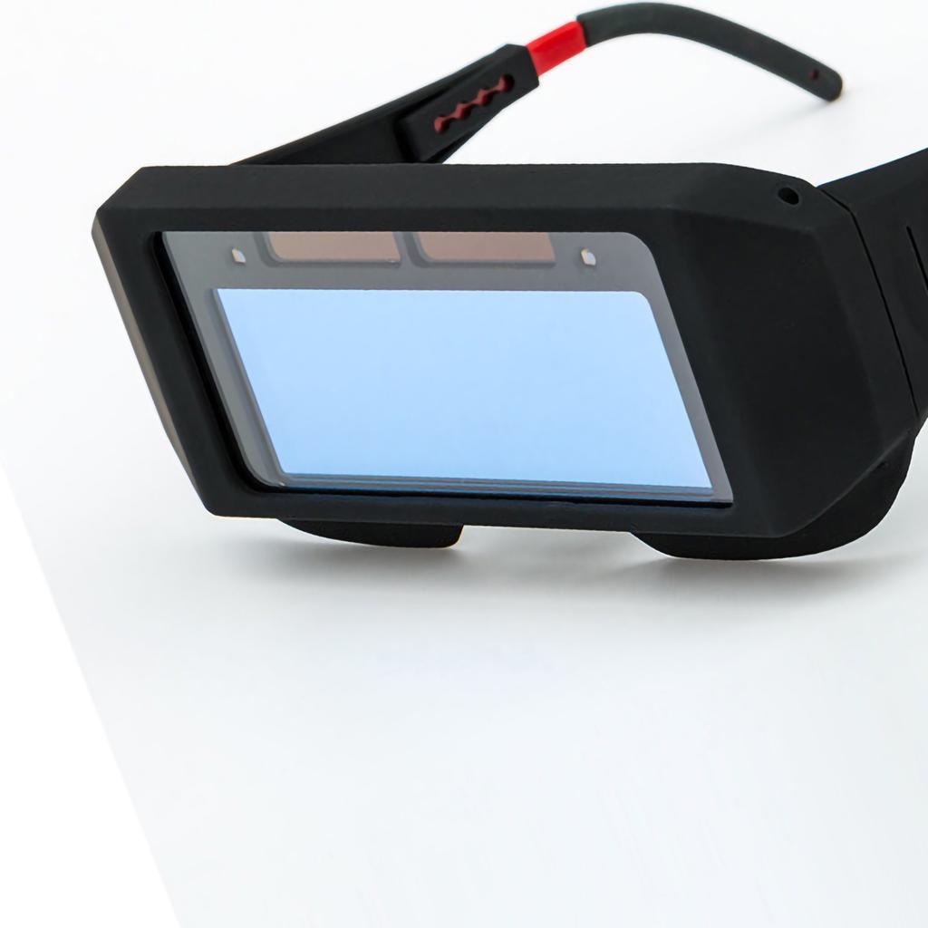 Сварочные очки с автоматическим затемнением, эргономичные, с четким полем зрения, защитные сварочные очки с эластичной лентой