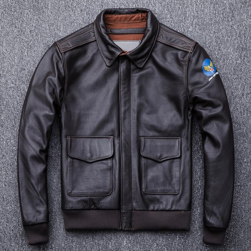 Куртка-авиатор из искусственной кожи, кожаная куртка, мужская короткая куртка с лацканами