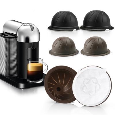 Многоразовые Около 60 раз Использование Кофейная капсула Для Nespresso Vertuo Vertuoline Многоразовые Капсулы 150 мл/230 мл