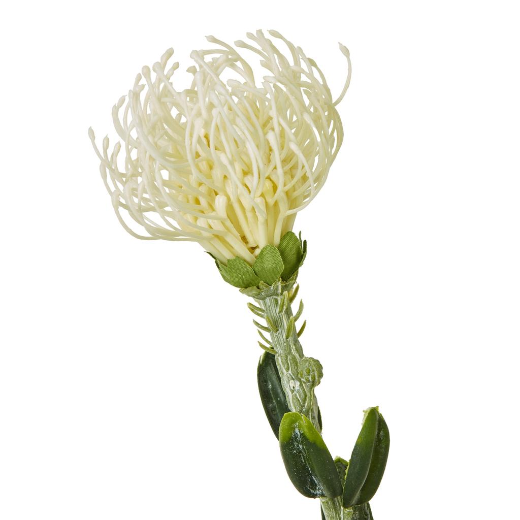 Hill Interiors Pincushion Protea Spray Artificial Flower