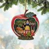 Beautiful Princess And Beast Acrylic Cartoon Christmas Tree Ornament For Parties