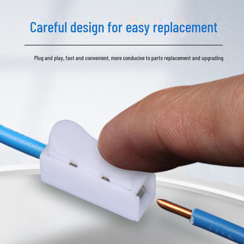 CH-2 Клеммная колодка быстрого подключения нажимного типа для потолочного светильника