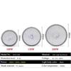 Новейшие 100/150/200 Вт 220 В High Bay Lights UFO LED Теплые/белые огни Складские гаражные огни Суперяркое промышленное освещение Популярный