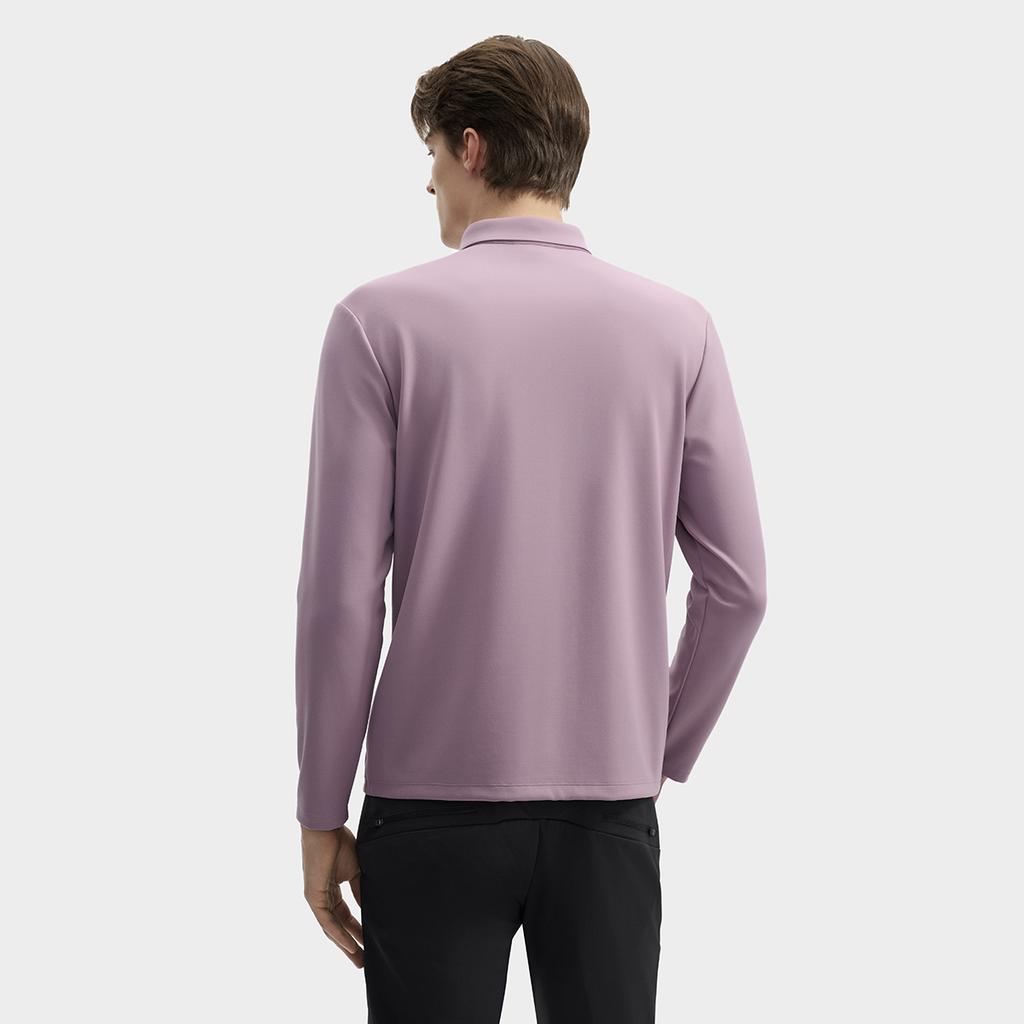 New FILA Polo Shirt Men's Berry Pink F11M442206FPK