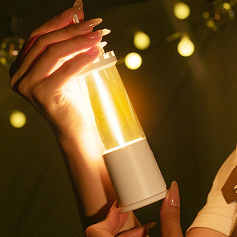 Лампа-маяк | Кемпинговый фонарь | Магнитная лампа-маяк Регулировка яркости Башни Статуя Огни для улицы Сада