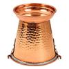 Steel Copper Hammered Design Bucket, Serveware & Tableware for Home, Hotel & Restaurants, Volume-400 ML