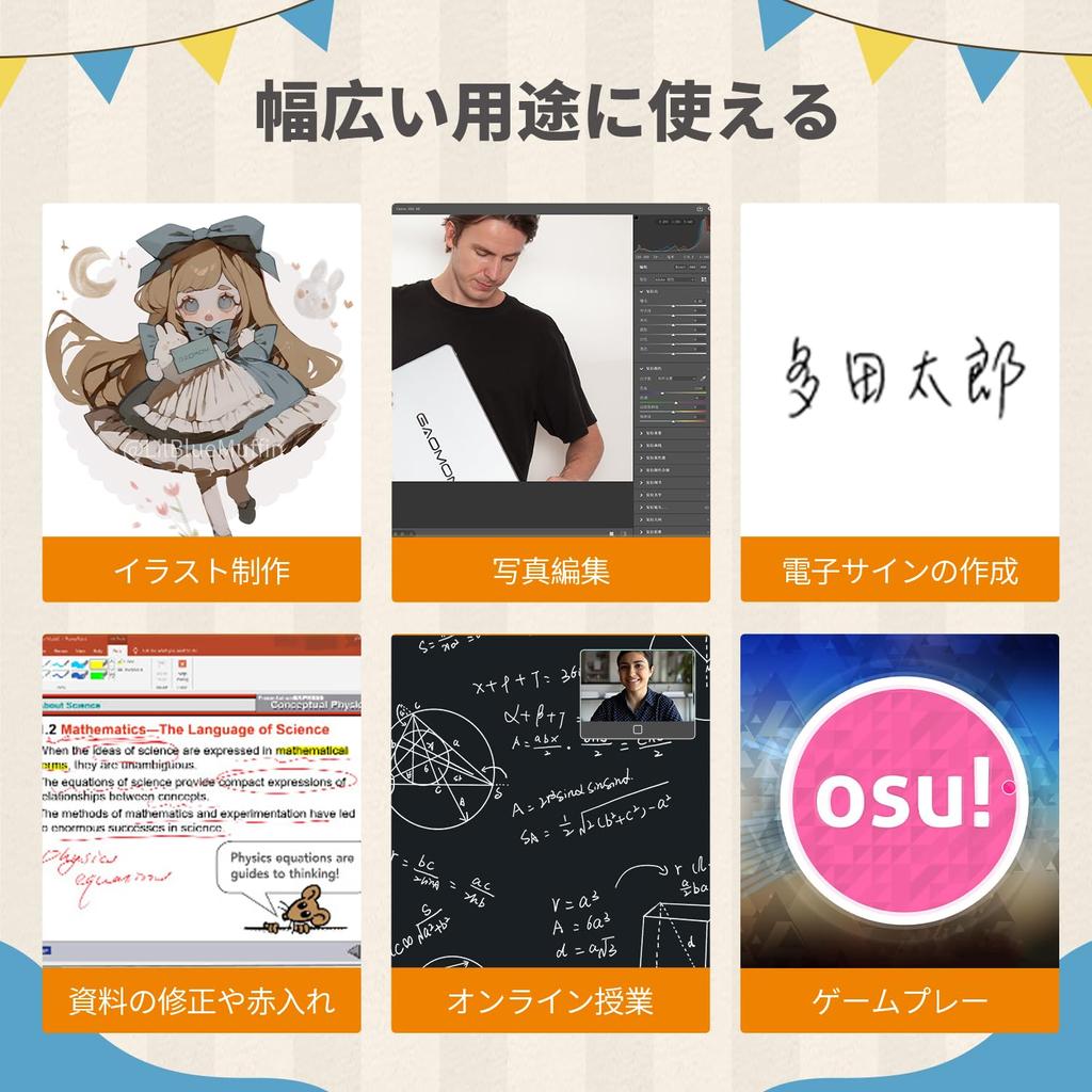 GAOMON Pen Tab S620 дюймов Board Tab 8192 Уровни нажатия пера 4 клавиши быстрого доступа Нет зарядки Ручка совместима с иллюстрацией Дизайн Crysta Онлайн-класс