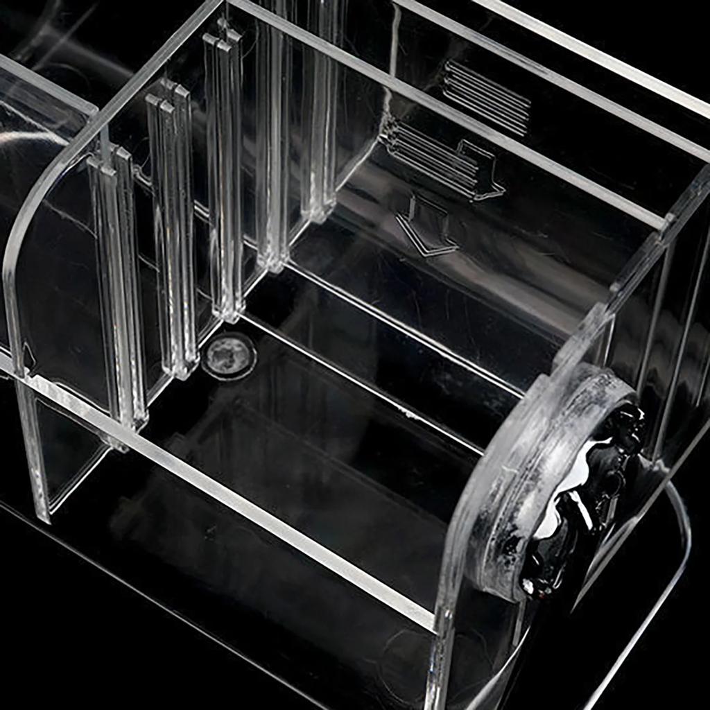 Прозрачный пластиковый держатель для пульта дистанционного управления, настольный органайзер, прозрачный чехол для мобильного телефона, очки, ящик для хранения всякой всячины, многофункциональный