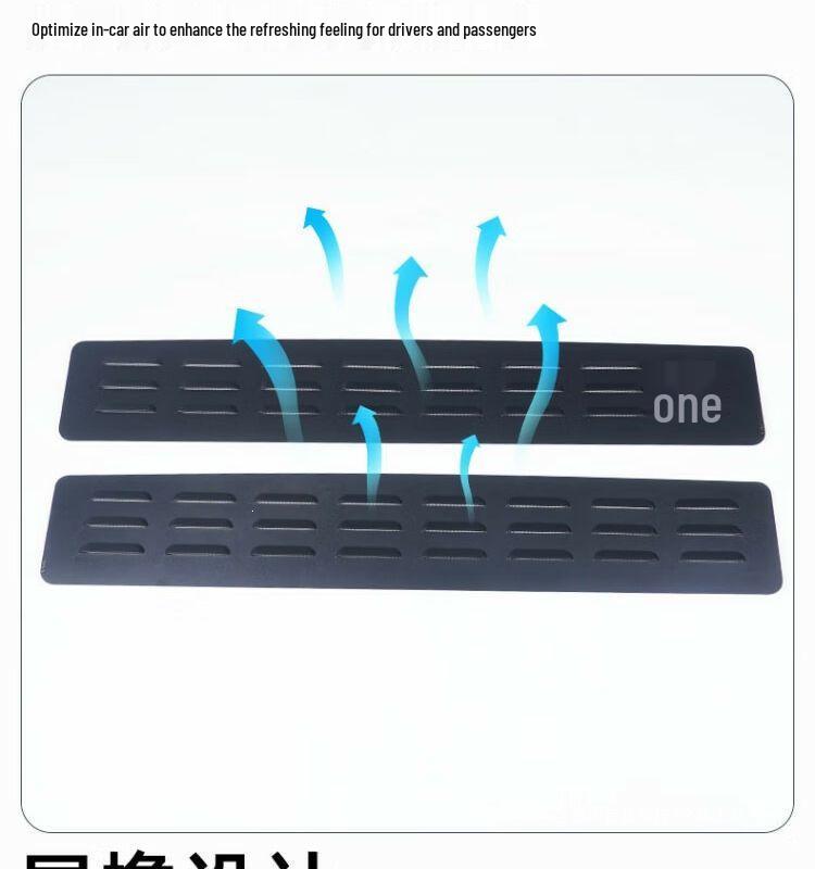 Rear Ventilation Louvers with Insect Screens for 2021-2025 Sienna/Granvia