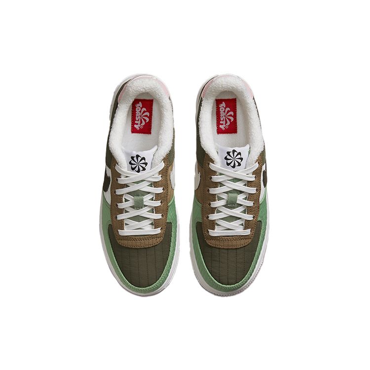 Nike Детские кроссовки Air Force 1 GS Toasty Green Oil-Green Sail DO5215-331