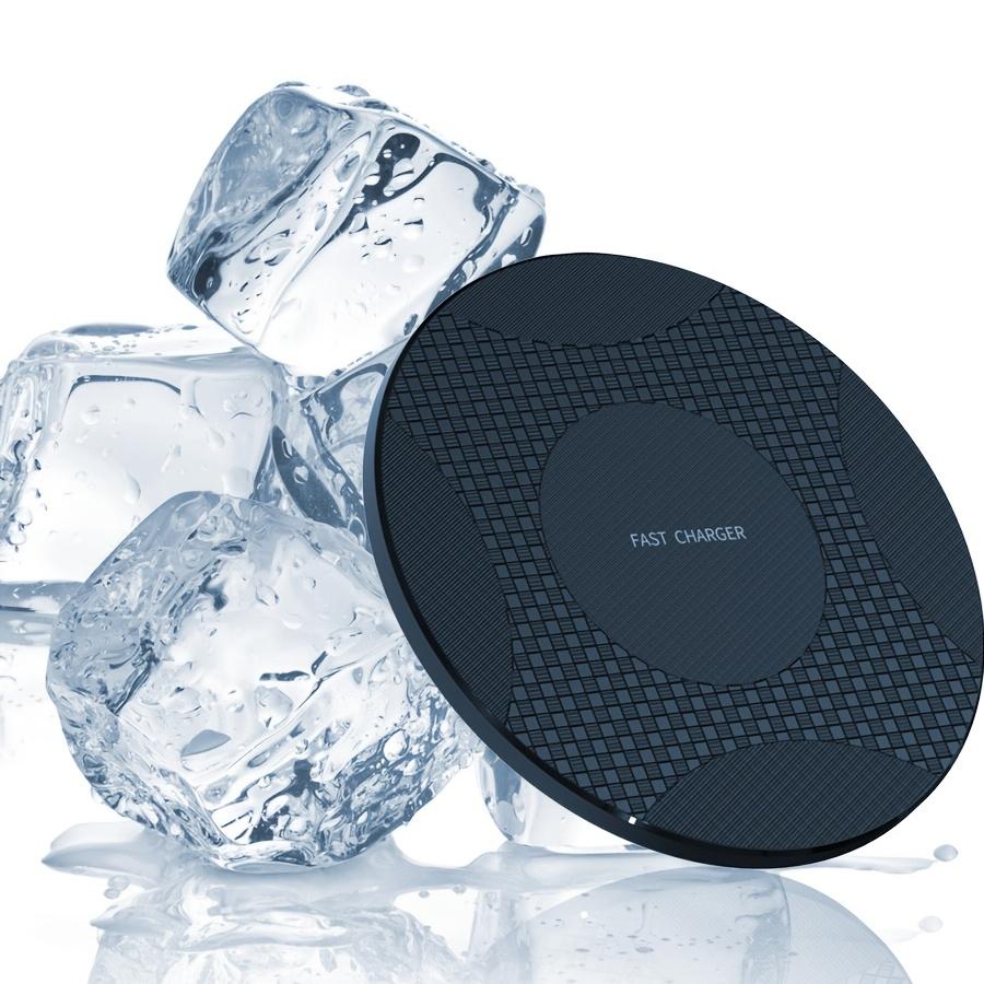 Беспроводная зарядная подставка, настольная ультратонкая док-станция для быстрой зарядки мобильных телефонов для iPhone 15 14 13 12 11 Samsung Xiaomi