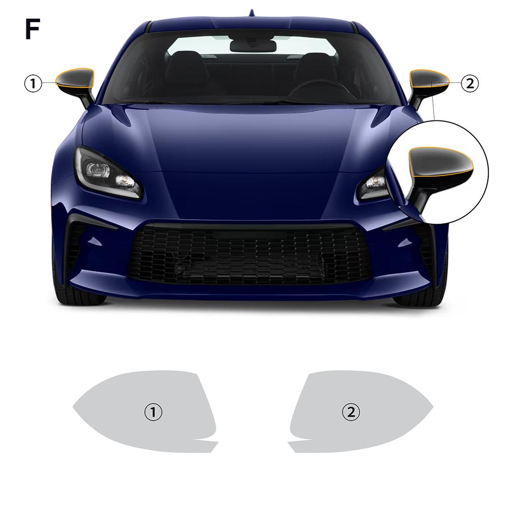 For Toyota GR86 2025 2025 2025 2025 2025 TPU Scratch Resistant Car Bumper Engine Fender Paint Protection Film Clear PPF Kit