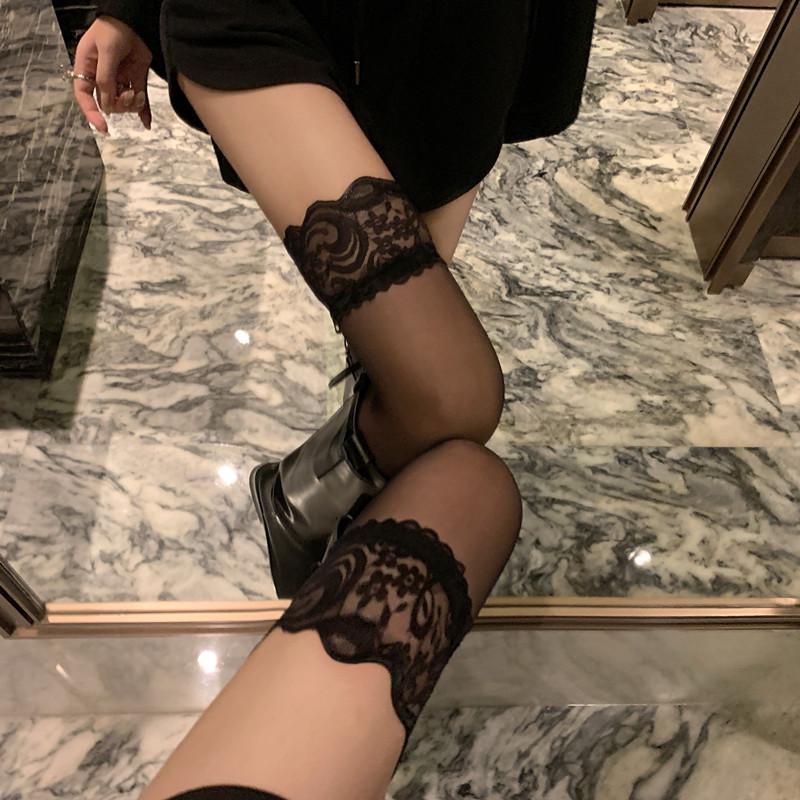 Trendy Lace Over-the-Knee Socks for Women: Sweet or Wild Style