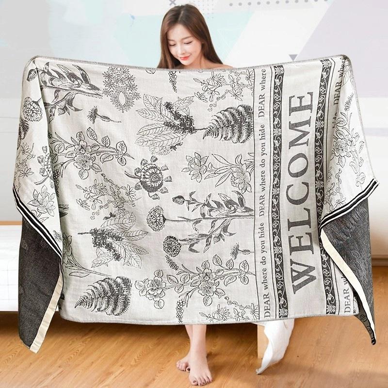 Очень большое хлопковое муслиновое банное полотенце 75x150см Сверхвпитывающее Мягкое для домашнего использования Не линяет Идеально подходит для купания и спортзала