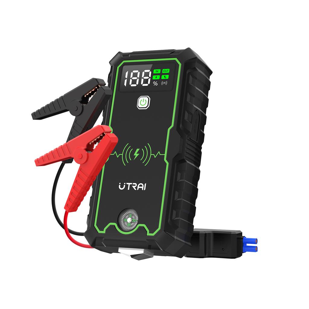 UTRAI Power Bank 2000A Пусковое устройство Портативное зарядное устройство Автомобильный бустер 12В Устройство для запуска автомобиля Аварийный стартер автомобильного аккумулятора