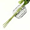 Mini Flower Bouquet 3D Romantic Alphabet Letter Sticker Wedding Car Decorations For Glass Window Automotive Vehicle Exterior