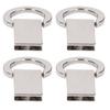 4 шт. Зажим для плечевого ремня, пряжка для сумки, пряжка, декоративная фурнитура