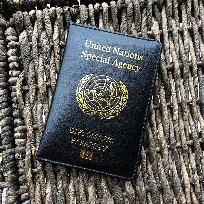 Паспорт страны Дипломатическая обложка United Для мужчин и женщин Специальные агентские обложки для паспортов Держатель паспорта по всему миру