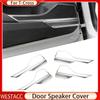 4 шт. автомобильный дверной динамик, рамка, наклейка, наклейка для Volkswagen VW T-Cross Tcross 2018 2022 2023