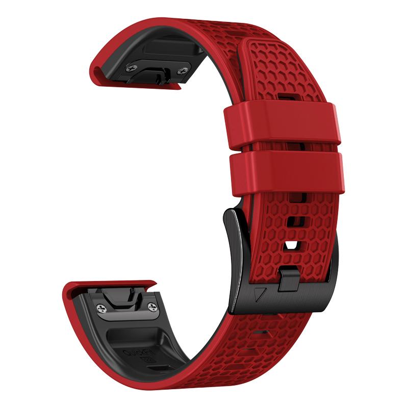Силиконовый ремешок QuickFit 22 26 мм для Garmin Forerunner 965 955 945 935 Браслет Fenix 7X 7 6X 6 5X 5 Epix Pro Gen 2 Браслет