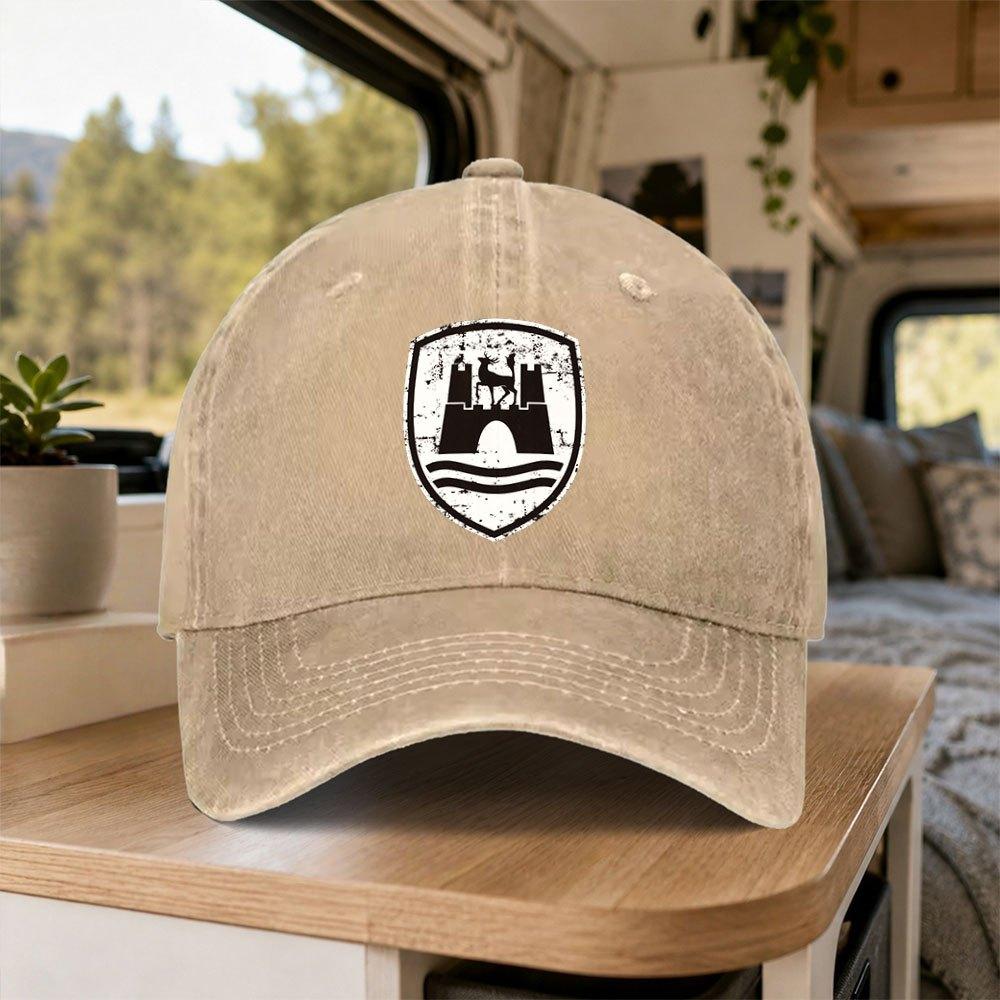 Wolfsburg Baseball Cap Lightweight Duckbill Hat with HookandLoop Closure Iconic Crest Casual Streetwear Accessory