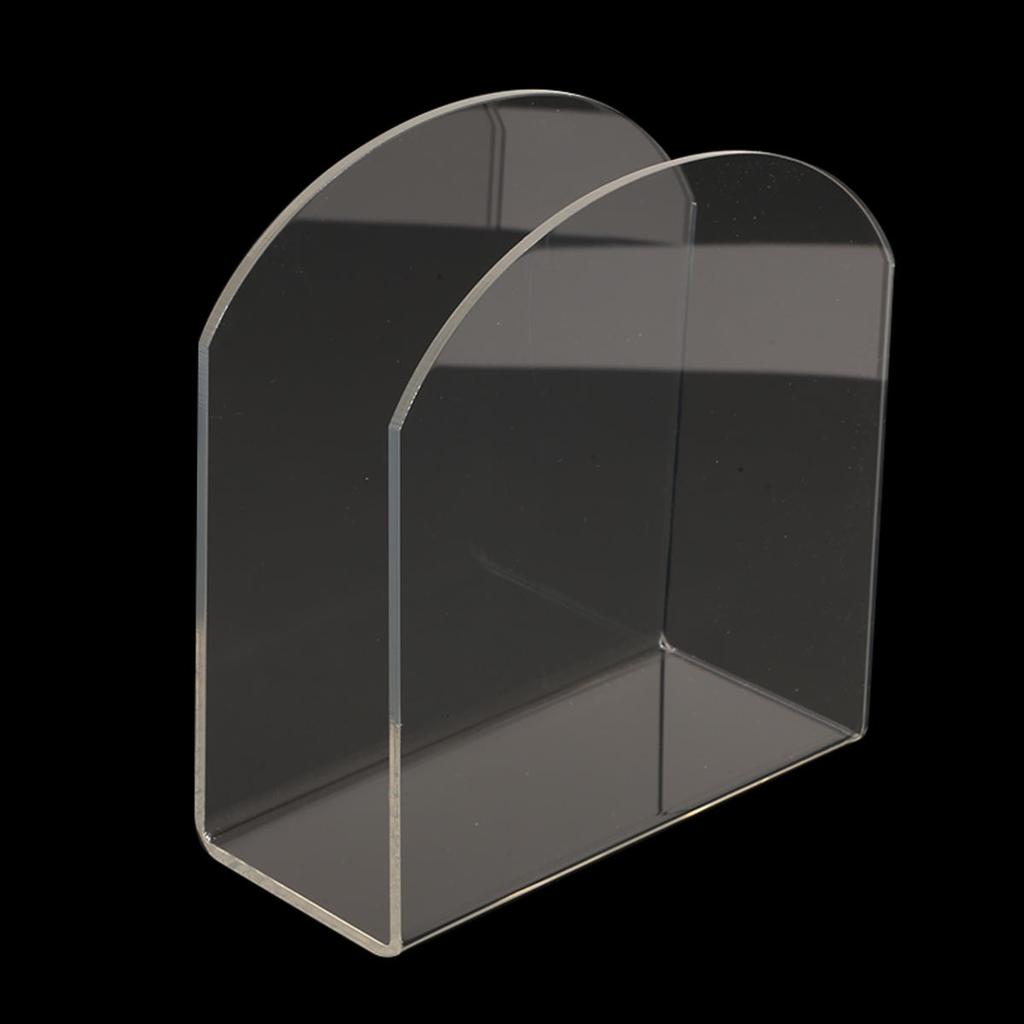 Акриловый диспенсер для салфеток, держатель, поднос для напитков, U-образная прозрачная коробка для салфеток, подставка для салфеток, стойка для хранения носовых платков