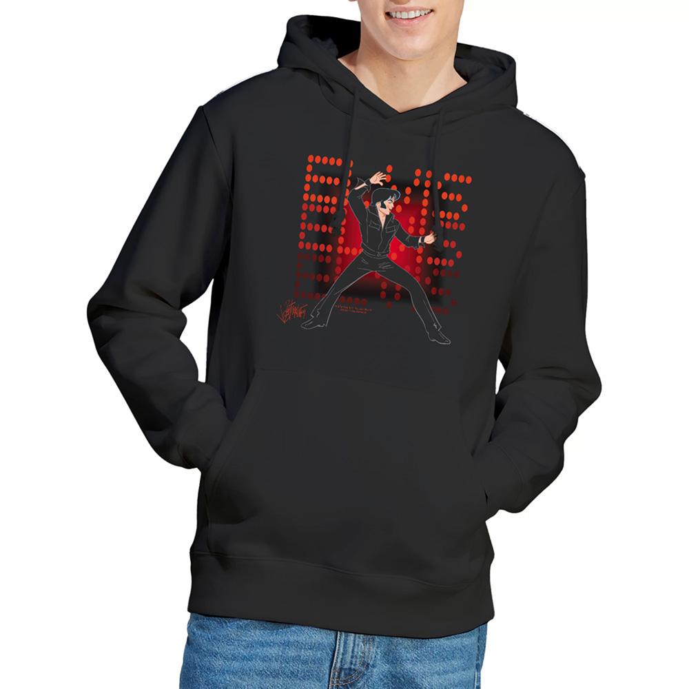 Elvis Presley Unisex Adult 69 Anime Hoodie