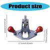 Aluminum Alloy Hand Plane for Woodcraft Joinery Fine Tuning & Polishing Surfaces Cutting Grooves and Creating Mortises