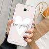 Чехол для телефона Love Yourself для Samsung Note 9 10 20 Plus Pro Ultra J6 J5 J7 J8, мягкий черный чехол для телефона