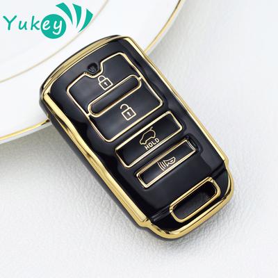 Чехол для ключей из ТПУ с 4 кнопками, брелок для KIA Cadenza K9 K7 K-04 Sorento K900 K7 Key 2013
