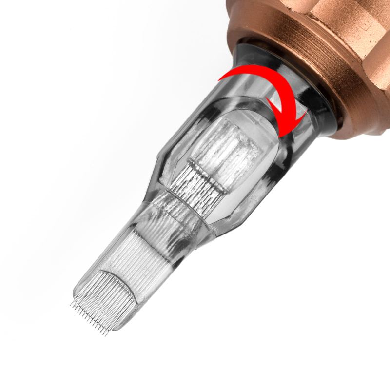 10 шт., игла для тату-картриджа из нержавеющей стали 0,35 мм 1215f, игла для тату-картриджа