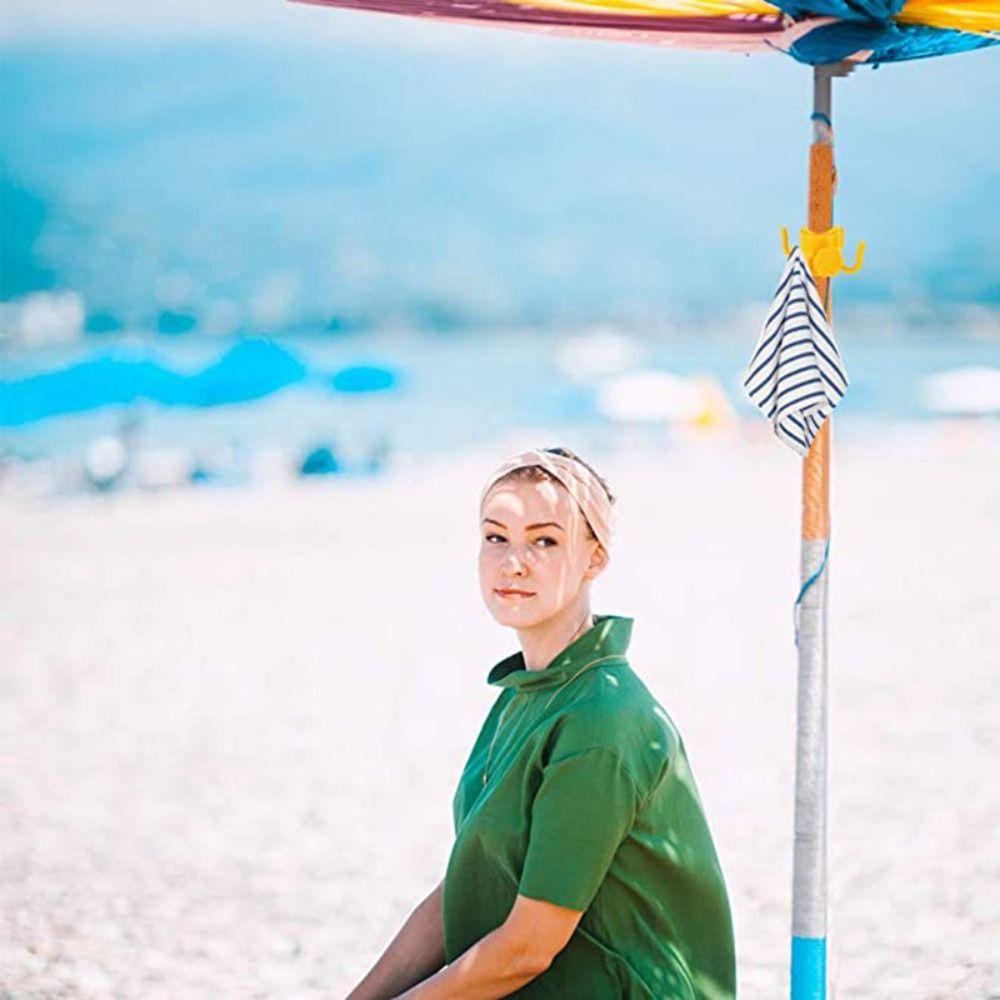 Уличный крючок на четыре угла, универсальные аксессуары для зонта, портативный держатель для хранения солнцезащитного зонта