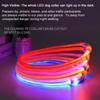 Светодиодный ошейник для собак с перезаряжаемой USB-вспышкой, ожерелье для собак, светильник из ПВХ, ошейник для безопасности домашних животных для большого и среднего размера