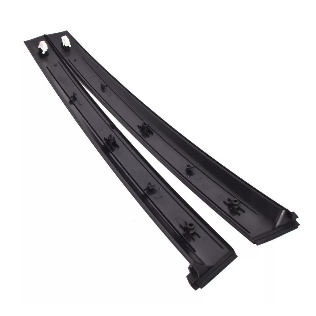 Левая и правая накладки на двери, отделка стойки, комплект молдингов SLJ-1173A-BK для Honda Civic 92-95