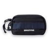 BRIEFING Turf Double Zip Pouch 1000D TURF DOUBLE ZIP POUCH NAVY Navy Golf Tote Bag F