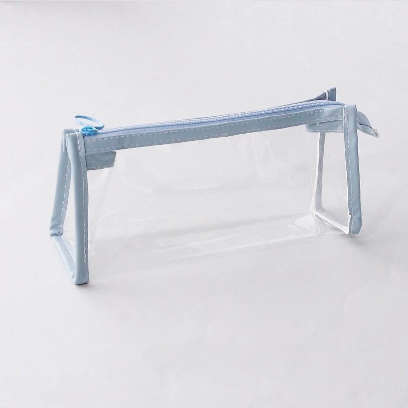Transparent Pencil Case, Large-capacity Student Stationery Bag, Fashionable Pencil Bag School Cute Pencil Case Stationery
