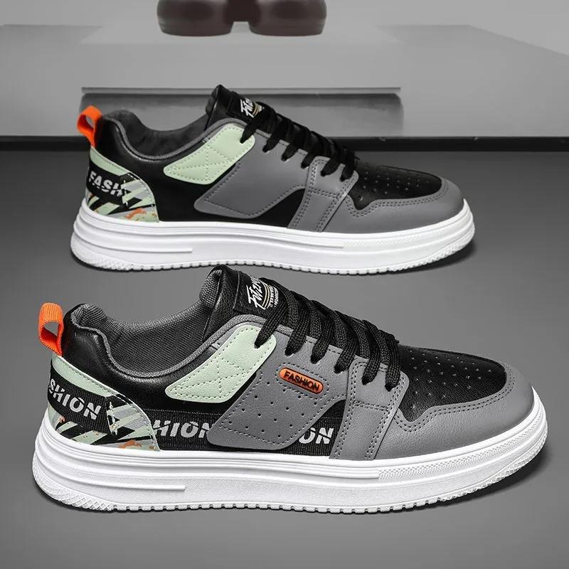 Мода 2025 Весна и Осень Горячие продажи Мужская Повседневная Мода Спортивная Обувь Удобная Внутренняя Модная Обувь для Скейтборда Мужская Спортивная Обувь