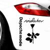 Depeche Mode Violator Rose Flower Автомобиль Светоотражающие наклейки Наклейка Декор