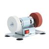 Speed Adjustable Mini Bench Grinder Space-Saving Dual Wheel Grinder Electric Grinder for Home
