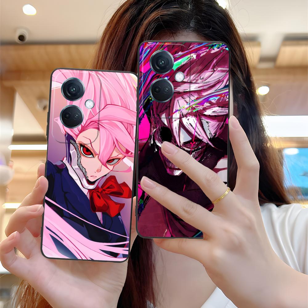 Чехол для телефона Dandadan Aira Shiratori для OPPO Reno 14 13 12 11 10 9 8 7 6 5 F T Pro 5G Цветной Печатный Чехол Красивый Роскошный Чехол