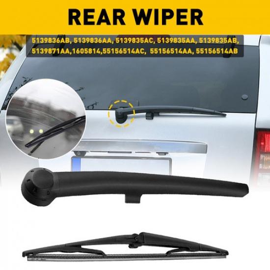 FIT For Jeep Grand Cherokee 2005-2010 NEW Rear Wiper Arm & blade Kit 5139836AB V