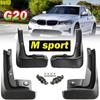 Full Set Mud Flaps For BMW 3 Series G20 G21 M Sport - Front Rear Mud Flap Splash Guards Mudguards Car Accessories