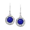 Lapis Lazuli Gemstone Earring 925 Sterling Silver Handmade Jewelry Women Dangle Earring