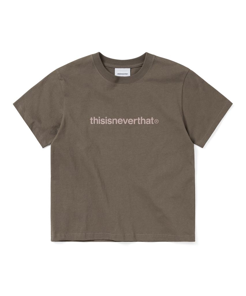 THISISNEVERTHAT T-Logo W Tee Dark Mocha