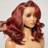 Hot-selling Front Lace Wig, Women's Short Curly Hair Explosive Head, Fluffy Natural Universal Full Head Cover