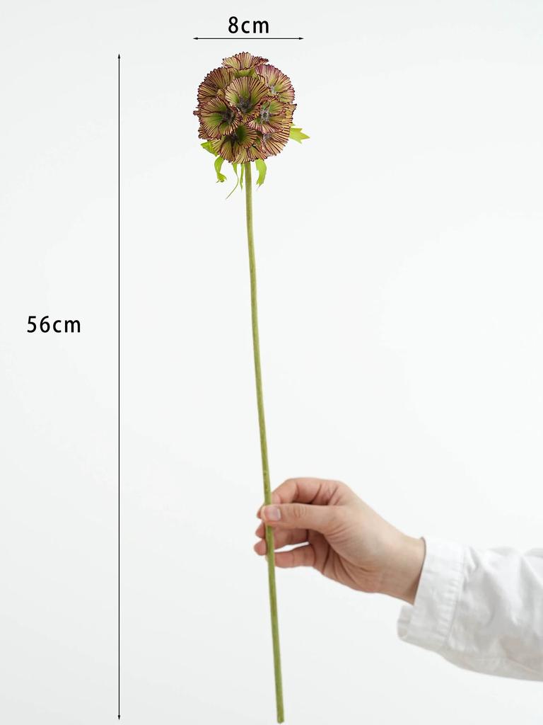 Зеленая искусственная ветряная мельница Фрукты Цветок для домашнего свадебного декора Осень Фиолетовый искусственный цветок DIY Свадебный букет Композиции