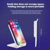 Складная беспроводная зарядная подставка для Samsung S23/xiaomi Qi Induction Wireless Fast Charge для iPhone 11/12/xs/xr/8 Plus