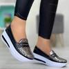 Plus Size 43 Casual Flat Shoes Women Fashion Round Toe Low Top Wedge Platform Sneakers Comfort Non Slip Female Loafers
