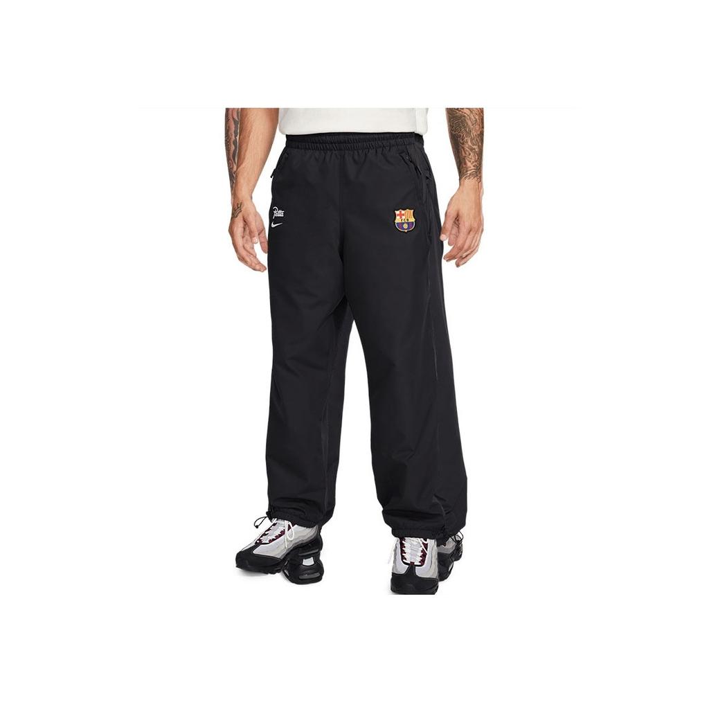 Nike Спортивные брюки FC Barcelona x Patta, черные мужские брюки FQ4278-010
